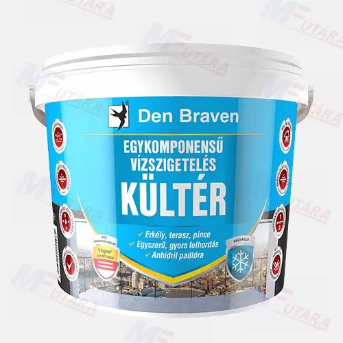 Den braven vízszigetelés kültérre