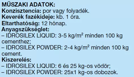 Mapei IDROSILEX