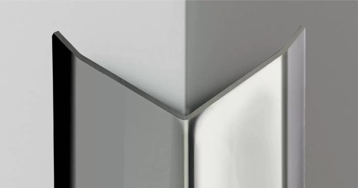 Sarokélvédő inox