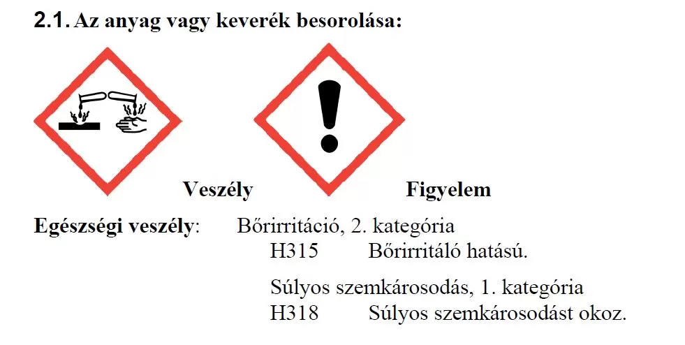 Hatásos fuga és csempetisztító 500 ml