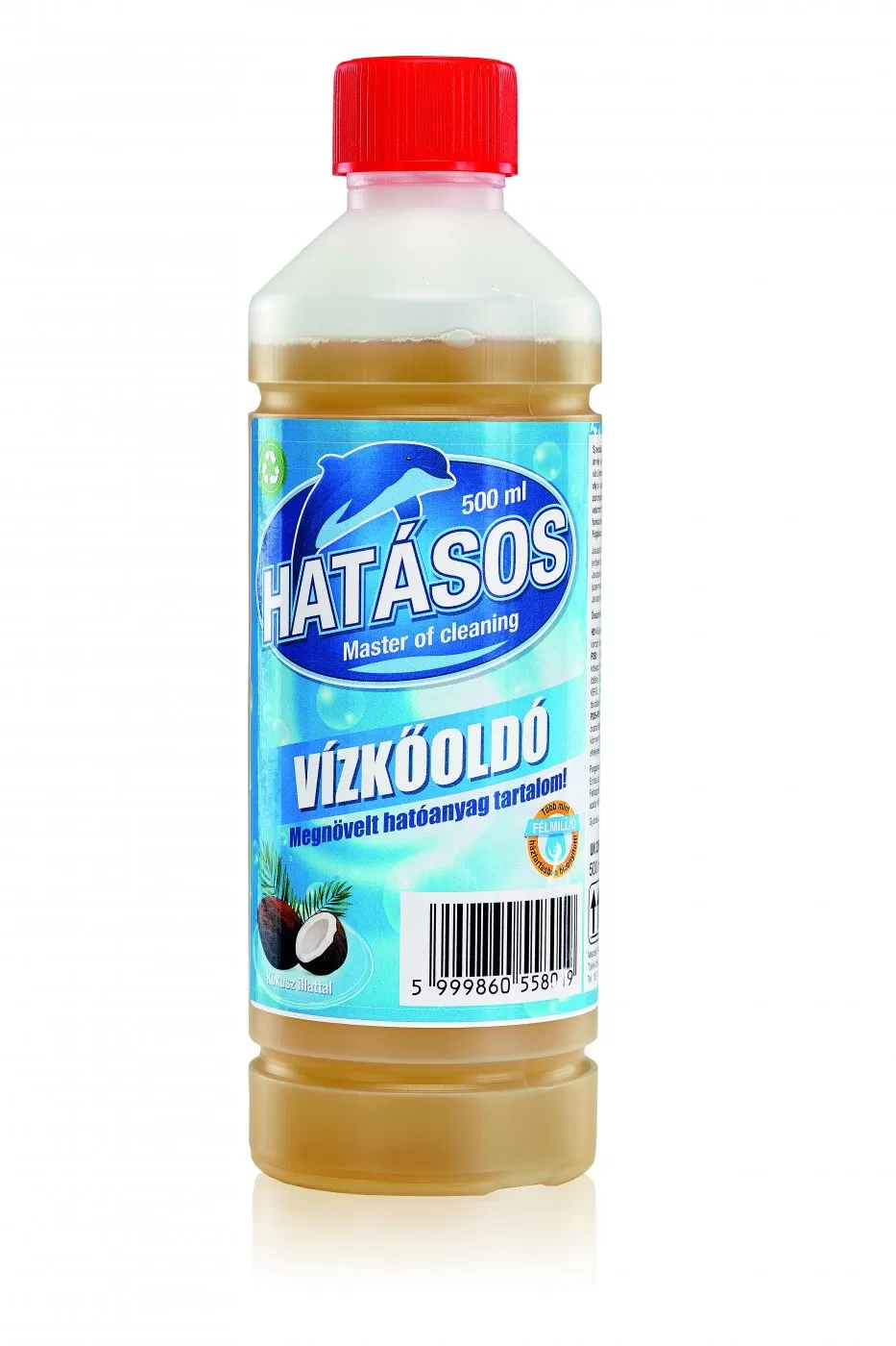 Hatásos vízkőoldó 75%-os Kókusz illat 500 ml