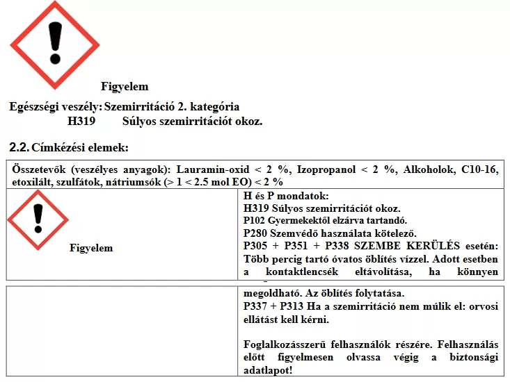 Hatásos általános és lamináltpadló tisztító aloe vera és zöldtea illattal 500 ml