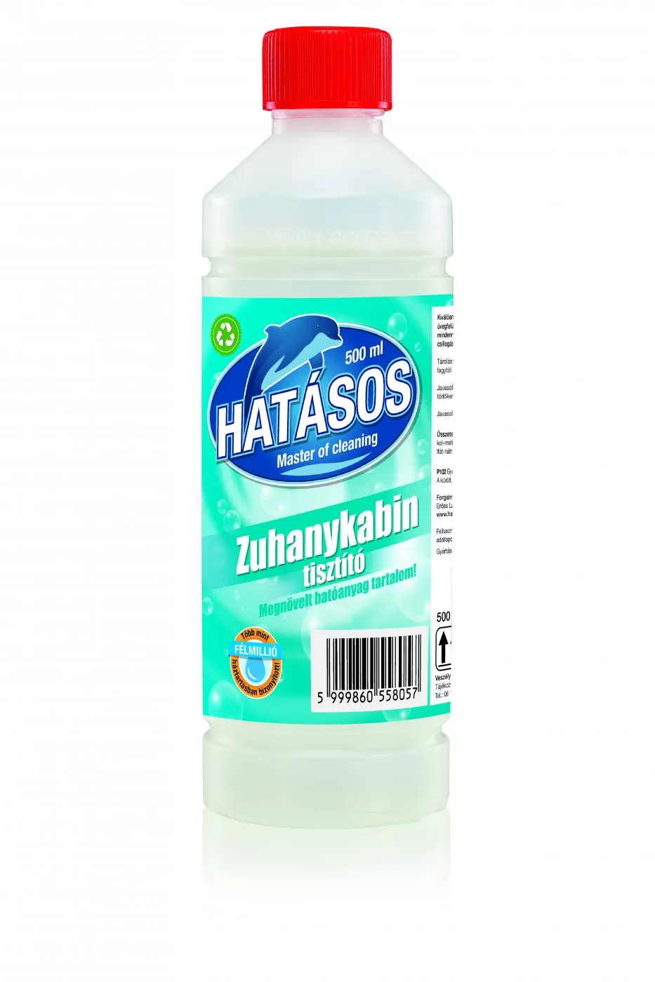 Hatásos zuhanykabin tisztító 500ml