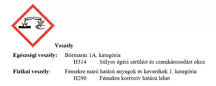 Hatásos lefolyótisztító és duguláselhárító 500 ml