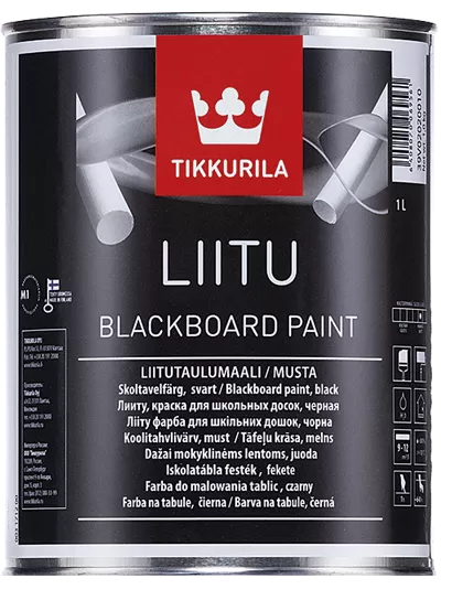 Liitu Musta Blackboard Paint