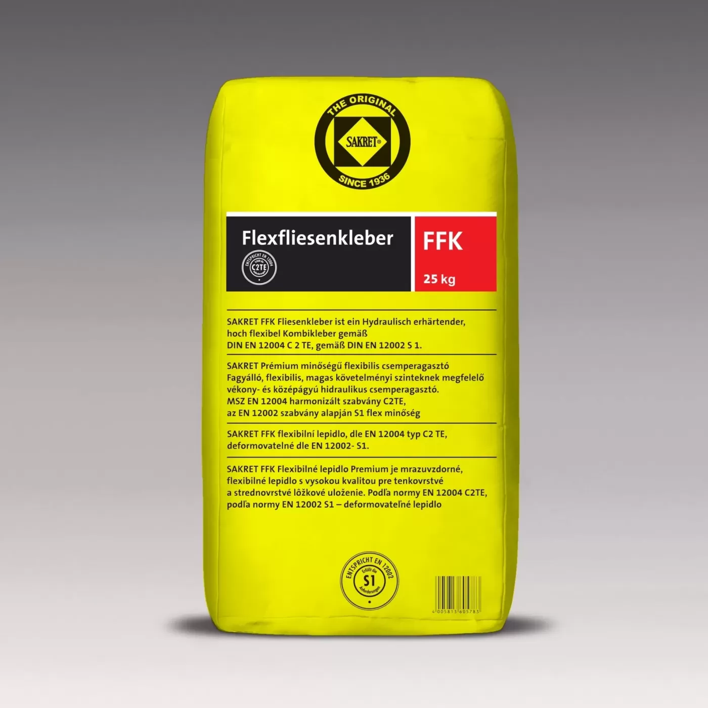 Sakret FFK C2TE S1 Flexibilis csemperagasztó