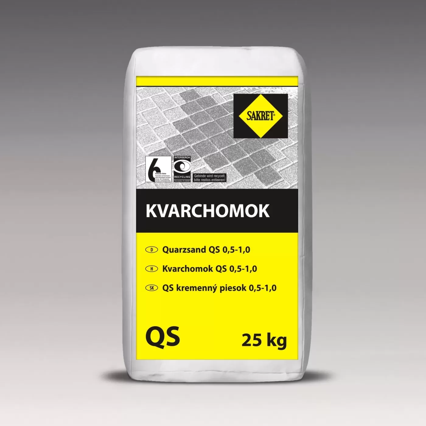 Sakret QS Kvarchomok 25kg