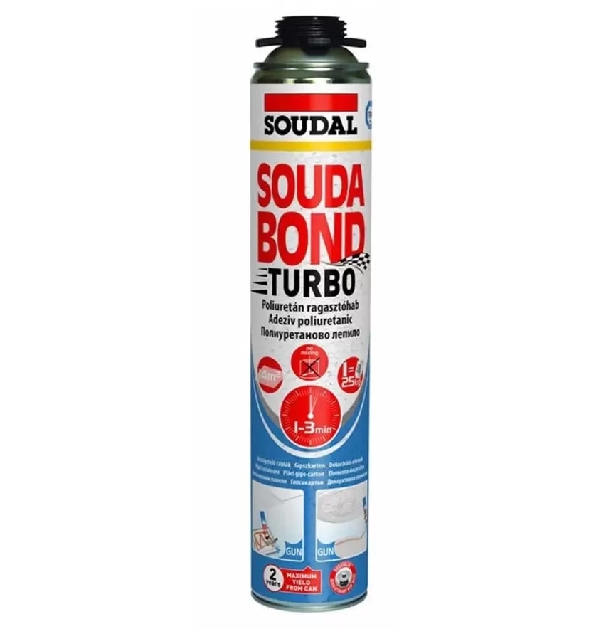 Soudal Soudabond Turbo Gun ragasztóhab