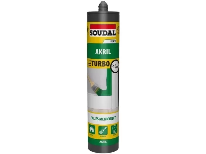 Soudal Akril Turbo festhető, gyorskötésű