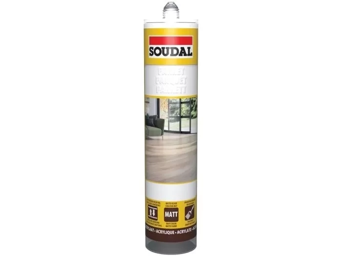 Soudal parketta tömítő- Parkettatömítő akril