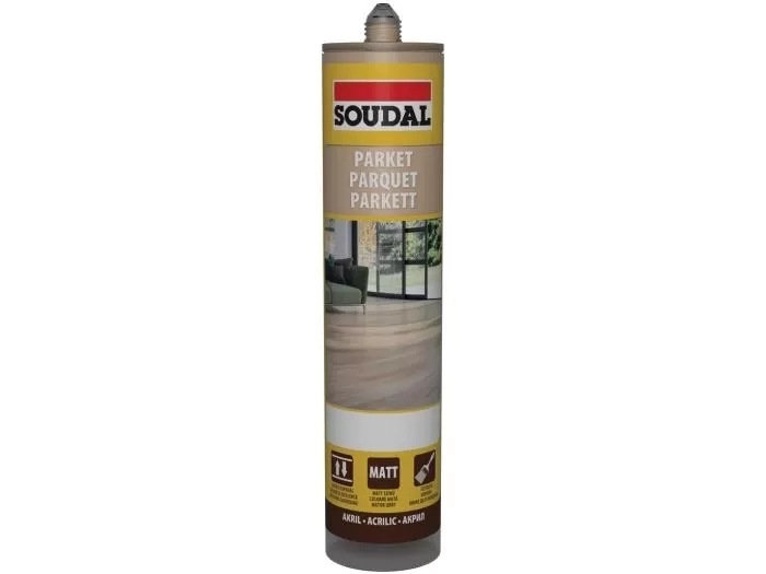 Soudal parketta tömítő- Parkettatömítő akril