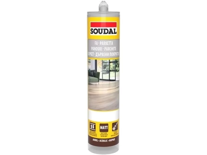 Soudal parketta tömítő- Parkettatömítő akril