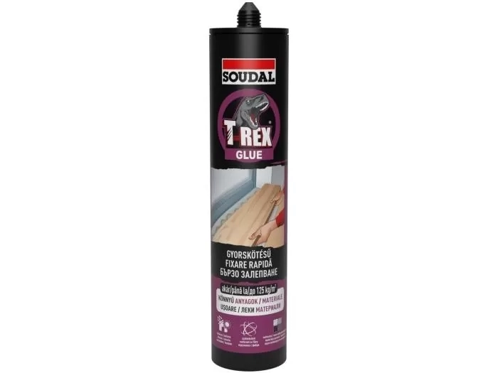 Soudal T-REX (Lila)- Gyorskötésű szerelőragasztó
