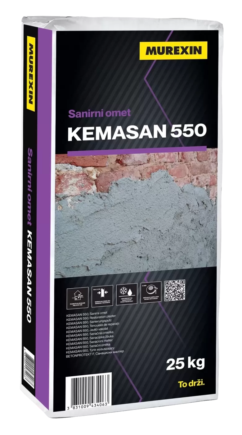 Murexin KEMASAN 550 Javító vakolat