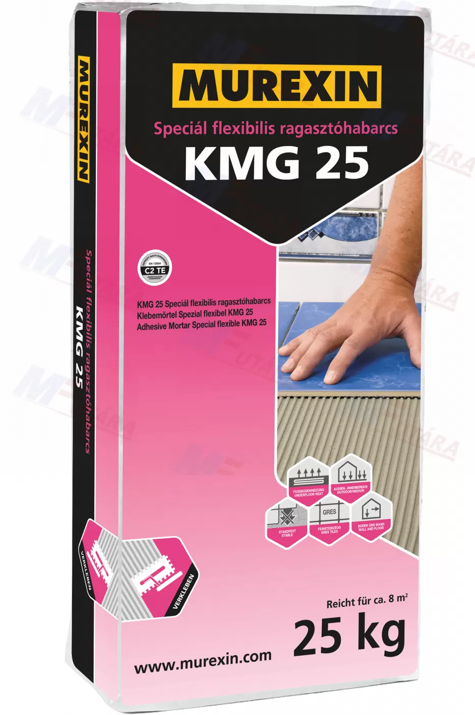 Murexin KMG 25 Speciál flexibilis ragasztóhabarcs