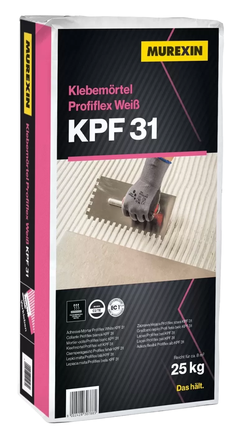 Murexin KPF 31 Profiflex ragasztóhabarcs - fehér