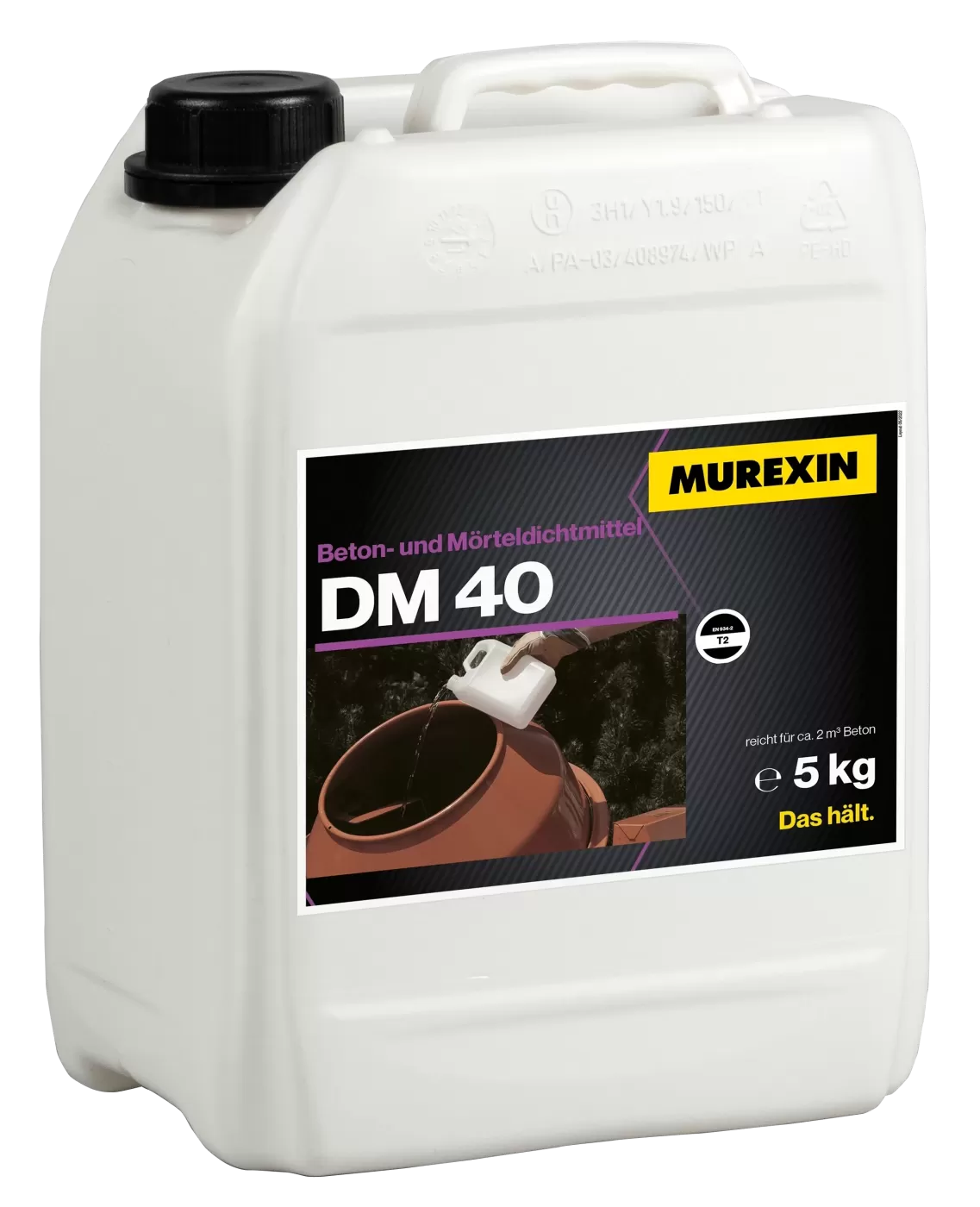 Murexin DM 40 Beton- és habarcstömítő adalékszer