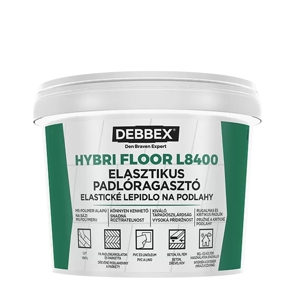 Den Braven Rugalmas ragasztó padlóburkolatokhoz HYBRI FLOOR L8400