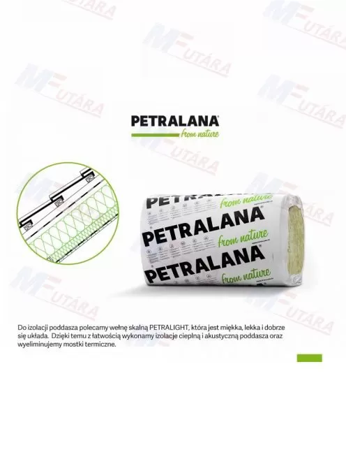Petralana - Petralight kőzetgyapot szigetelőanyag - Általános felhasználás
