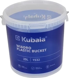 Keverővödör mérő skálával