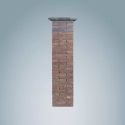 Barabás Kerítés Pillér 5 cm-es téglakőből