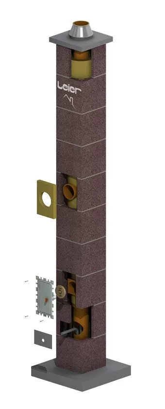 Leier Multikeram 16 kémény
