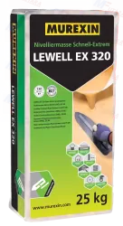 Murexin LEWELL EX 320 Gyors-Extrém aljzatkiegyenlítő