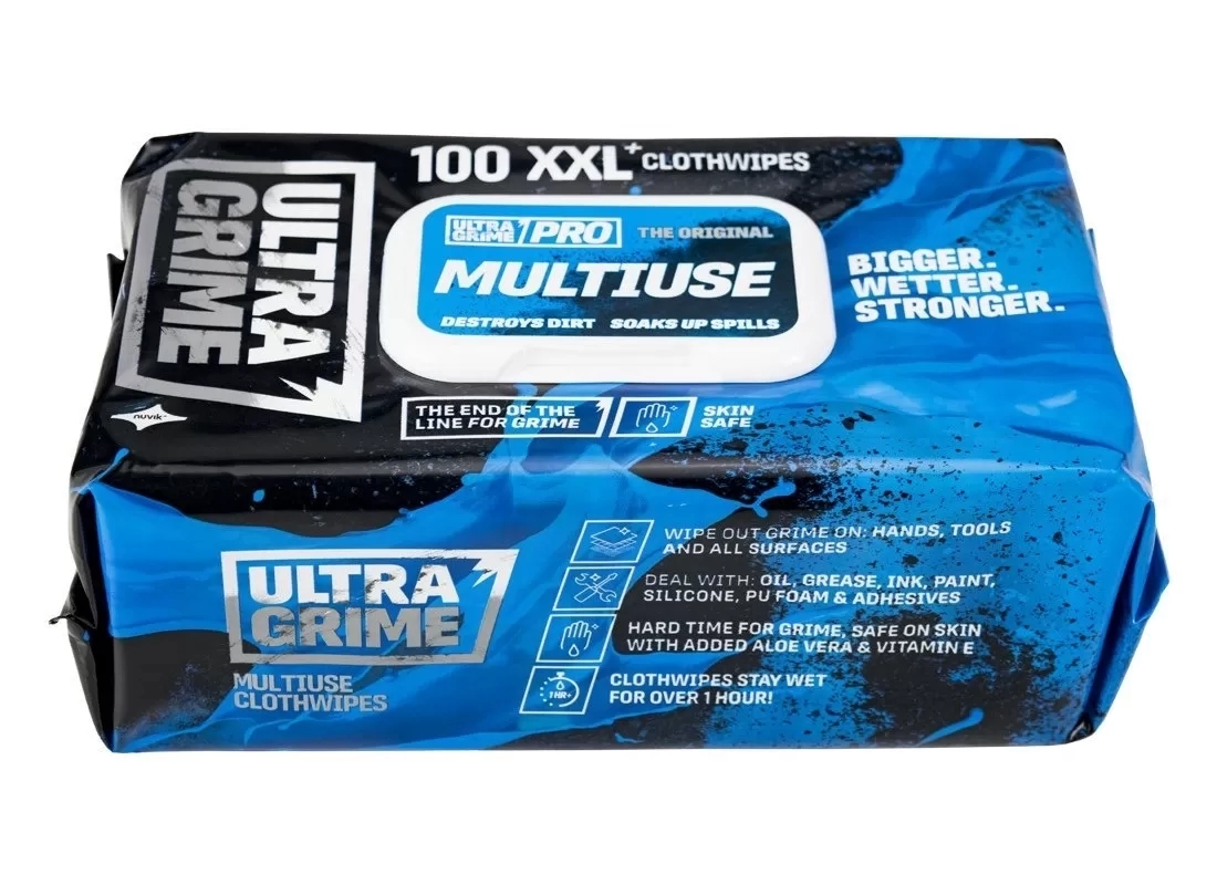 Ultragrime PRO Multiuse nedves törlőkendő
