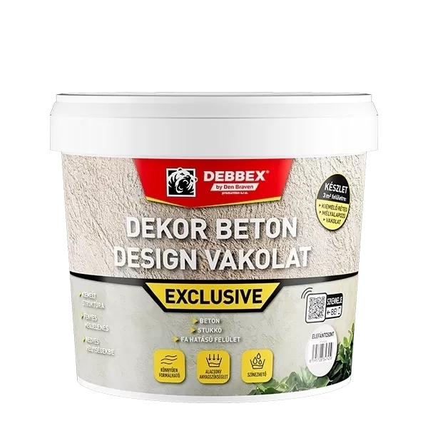Dekor beton design vakolat EXCLUSIVE